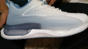 海澜之家HLA男鞋运动潮流跑步鞋爆米花休闲鞋HAAYDM1EAX045 白蓝色43 实拍图