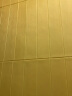 隽威 3D立体木纹墙贴幼儿园教室客厅卧室墙纸自粘墙围墙裙防水贴纸 加厚纯色木纹板米黄色 10片装 每片70CM*70CM 10片约4.9平 实拍图