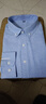 凡品丹尼（FANPINDANNI）衬衫男春秋季休闲白色长袖衬衣男士修身免烫牛津纺商务男装 灰色+天蓝【常规2件装】 3XL 码（160-175斤） 实拍图