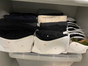 EACHY裤子衣服收纳神器毛衣牛仔裤收纳盒家用宿舍衣柜抽屉衣物分隔整理 love白 打底裤收纳盒-7格 实拍图