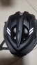 凤恩（fengen）自行车头盔男山地车公路车折叠车平衡车单车轮滑安全盔帽骑行装备 队长款透气头盔-哑光黑色+尾灯 儿童M码可调48-58CM 实拍图