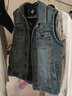 JEEP SPIRIT吉普马甲男多口袋钓鱼休闲户外牛仔背心男外套上衣男装 浅蓝 M 实拍图