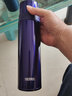 膳魔师（THERMOS）FFM保温杯不锈钢 高颜值直筒身男女学生水杯户外办公轻保温杯送礼 宝蓝色 FFM-500(BL) 实拍图