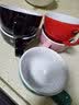 楚歌质优品300ml欧式陶瓷咖啡杯套装拉花杯拿铁杯卡布奇诺杯泽田杯花式 孔雀绿300ml 实拍图