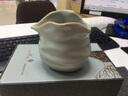 冠杰台湾冠杰汝窑茶具公道杯汝瓷茶海 陶瓷功夫茶壶茶道配件  分茶器 纹艺海 实拍图
