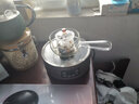 扬器 加厚全玻璃蒸茶壶 黑茶普洱蒸茶器烧水养生壶电陶炉纯玻璃煮茶壶 家用耐高温蒸汽壶泡茶壶 B款实心双胆壶【1.3L】+鼓形白色炉 实拍图