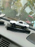 悦倪汽车摆件 车内创意中控台男车内用品车模车载小车模型车里的装饰 白色AE86 晒单实拍图
