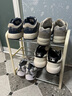索尔诺（SuoErnuo）鞋架多层简易组合客厅收纳鞋架宿舍家用门口浴室拖鞋架 三层-米白色【长42CM】 实拍图