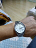 天王（TIAN WANG）男手表商务自动机械表钢带防水双日历品牌腕表新年礼物送爸爸5812 简洁大方 白盘带机械男表 实拍图