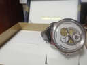 瑞士认证罗宾尼（LOBINNI）瑞士风格手表男士机械表全自动商务镂空飞轮时尚男表前十大名圣诞节礼物 【时光轮系列】银壳白面钢带【16020】 实拍图