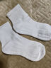 自由系春秋款袜子男毛巾底立体网格新疆棉高弹透气缓震防滑运动篮球袜 实拍图