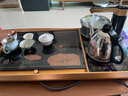 金灶（KAMJOVE） 钢化玻璃茶盘排水功夫茶具套装自动上水电热水壶茶台家用 L-510 搭配K9炉、茶具、茶水桶 实拍图