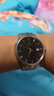 天王（TIAN WANG） 手表男士全自动机械表镂空时尚商务腕表防水情人节礼物送男友 黑盘银带51232 实拍图