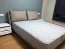 纳曲折叠床垫家用一半软一半硬席梦思软硬两用分体式床垫可折叠 21cm正面适中2cm乳胶+独立簧 1800mm*2000mm 实拍图