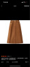 无印良品（MUJI）女式 木棉混 灯芯绒 A字裙 中长款半身裙子女款 BE11CC3A 象牙色 L 165/70A 实拍图