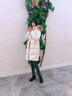 俏婷朵羽绒服女2024中长款女士外套冬季大毛领白鸭绒时尚女式冬装派克服 9919黑色 L（115斤-125斤） 实拍图