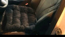 笨斯基汽车坐垫冬季保暖车垫办公椅单片坐垫短毛绒加厚冬天棉座垫座套 黑色三件套一套 实拍图