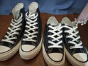暗轩适配匡威经典款1970s鞋带女高低帮帆布鞋双层纯棉米白色鞋带绳男 需要其它长度颜色联系客服备注 实拍图