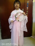 喵驼儿童汉服女夏装中小学生6-8-10-12岁女孩中国风抖音超仙汉服连衣裙女孩抖音襦裙古装春樱服 连衣裙+大袖衫+鞋【鞋码备注或联系客服】 120【适合身高115cm-125cm】 实拍图