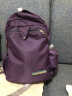 FOUVOR休闲女士双肩包时尚女包牛津布轻便旅行背包大容量电脑包学生书包 浪漫紫 小款 实拍图