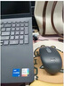罗技（Logitech）M196 无线蓝牙鼠标 办公鼠标 笔记本商务办公家用 小巧便携 对称手型 石墨灰 实拍图