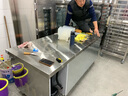 劲福商用冷冻冷藏保鲜工作台酒店厨房冰柜蔬果操作台保鲜柜不锈钢冰箱鲜肉冷冻柜奶茶店设备卧式水吧 1.8m*0.8m*0.8m（层架另购） 冷冻款 实拍图