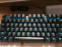 达尔优EK810双模无线键盘 机械键盘 笔记本电脑游戏键盘 2.4G办公键盘长续航 104键 104键 黑轴【有线+2.4G无线】【5种灯效】 实拍图