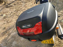 万里豪宝马c400x/GT大容量摩托车尾箱电动车后备箱通用后靠背储物箱E60N 60N白箱红灯罩+靠背+置物架+内衬 实拍图