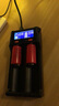 FENIX  ARE-D1/D2 单槽 双槽智能充电器带液晶显示支持手机充电18650 ARE-D2双槽充电器，不含电池 实拍图