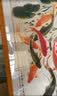 享得 玄关装饰画中式九鱼图葫芦玄关画竖版过道走廊壁画国画实木边框 A款九鱼图 田园柚木色边框 60cm*120cm 实木边框+有机玻璃 实拍图