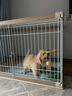 爱丽思（IRIS）狗围栏宠物笼子狗狗木质狗栅栏猫咪护栏大型犬泰迪用品 XL号茶色【暖冬套餐】 笼顶需加拍 实拍图