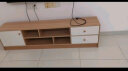 宜造（YIZAO）电视柜落地2024最新款小户型家用现代简约客厅电视柜茶几组合柜 田园橡木色+暖白色120cm 晒单实拍图