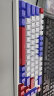 珂芝（KZZI）K68机械键盘无线2.4G蓝牙有线三模67键带旋钮PBT键帽gasket结构RGB灯光长春花版TTC烈焰紫轴 实拍图