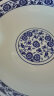 传旗陶瓷大汤盆10英寸汤碗酸菜鱼盆大碗面碗和面盆家用陶瓷盆青花瓷 实拍图