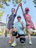 乐途（LOTTO）运动鞋女鞋夏季透气碳板跑鞋专业竞速跑步鞋女 1072 橘红 37 实拍图