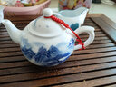末都景德镇高档功夫茶壶陶瓷家用 中式手绘青花瓷山水普洱泡茶壶单壶 山水皓月壶【260ML】 实拍图