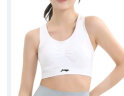 李宁（LI-NING）运动内衣女瑜伽健身文胸中高强度支撑速干透气背心跑步 白色M 实拍图
