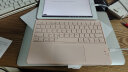 航世（BOW）HB321 充电无线蓝牙智能触控键盘 时尚超薄便携手机平板ipad电脑苹果小米华为办公通用键盘 粉色 实拍图