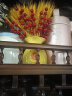天然黄金麦穗仿真花大麦摆件客厅干花花束插花瓶装饰创意节日礼物 红黄福袋+200左右麦穗+12红果 实拍图