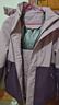 NASALIKE2024新款秋冬棉服情侣石墨烯棉衣连帽棉服女黑金加棉户外套上衣 木槿紫/雾光紫女-NASA-91888棉服 2XL 实拍图