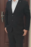 HLA海澜之家西服套装男轻商务经典平驳领套西男春秋 实拍图