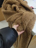 笙格儿 帽子女冬季韩版可爱小熊毛绒卡通帽子围巾手套三件套防风防寒一体套装学生保暖生日礼物圣诞节 深卡其-帽子围巾手套 实拍图