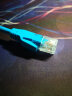 胜为（shengwei）六类千兆网线 cat6类 1米 蓝色 成品电脑路由器宽带网络连接跳线 LC-6010C 实拍图