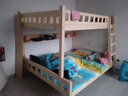星曦菲（SINCE FLY FURNITURE） 上下床儿童床实木高低床男孩多功能分体上下铺双层拖床 高低床（不含拖床） 上宽1.4米*下宽1.6米*长2米 实拍图