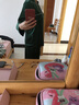 珊目尔（SMR）【重磅可外穿】真丝睡衣男女长袖两件套情侣款6A级100%桑蚕丝套装 珊瑚粉【女款19姆米重磅】 M 实拍图