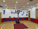 MOREKO 成人可移动可升降户外篮球架 高强度PC透明篮球板篮球框  1.45一2.3米可升降调节(4-8岁) 实拍图