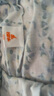 铜牛家居睡衣春夏棉汗布印花女短裤中年标准居家短裤VD003 波点花影-白-蓝 M (165/90) 实拍图