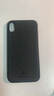 ESCASE iPhone xr手机壳苹果xr手机外壳 xr保护套 个性创意全包边防摔贴皮背壳 ES-19深邃黑 实拍图
