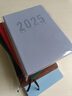 慢作 2026年日程本笔记本本子工作管理效率手册纪事本商务日记本365天日历本记录本办公用品可定制 【竖纹】清新蓝/408页 A5 实拍图