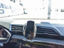 米将奥迪车载手机支架无线充电器a6l/a4l/a8l/q5l/q3导航支架汽车用品 奥迪专用【智能银色】 19-25款奥迪Q3 实拍图